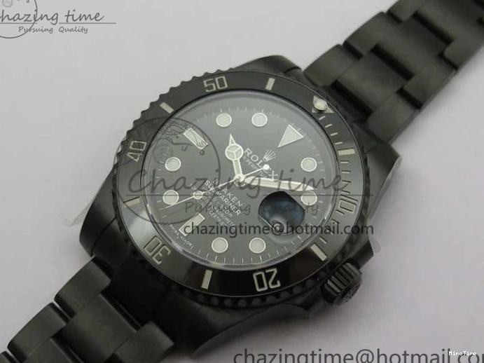 MiroTime 0426 Submariner Blaken W Date 904L PVD V6F 1:1 Best Edition A WrinkleFree 2879